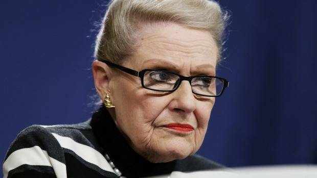 Federal speaker Bronwyn Bishop is again under fire with reports she spent more than $6000 on a corporate aircraft to attend a function in the Shoalhaven. Picture: JAMES BRICKWOOD