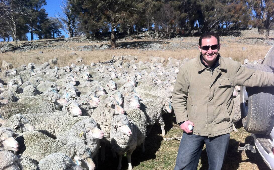 Dr Nick Falzon is developing Electronic Shepherd, a system which alerts sheep producers to dog attack.