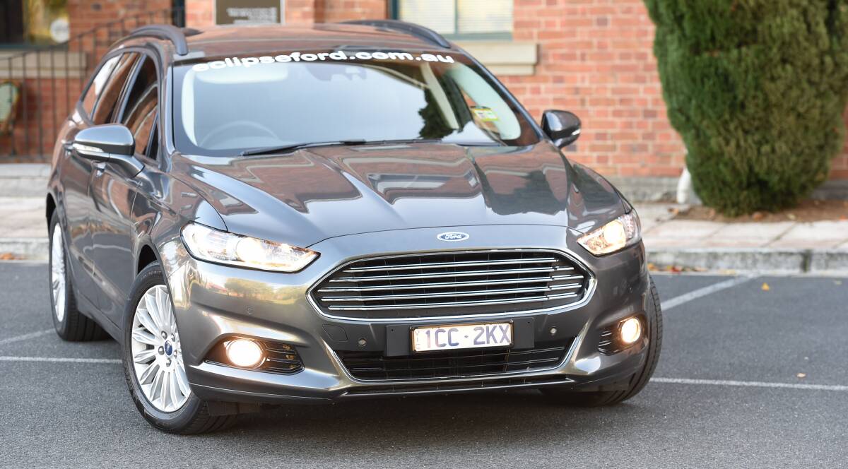Ford Mondeo TDCi Trend, the face of Ford in the future. Picture: Lachlan Bence