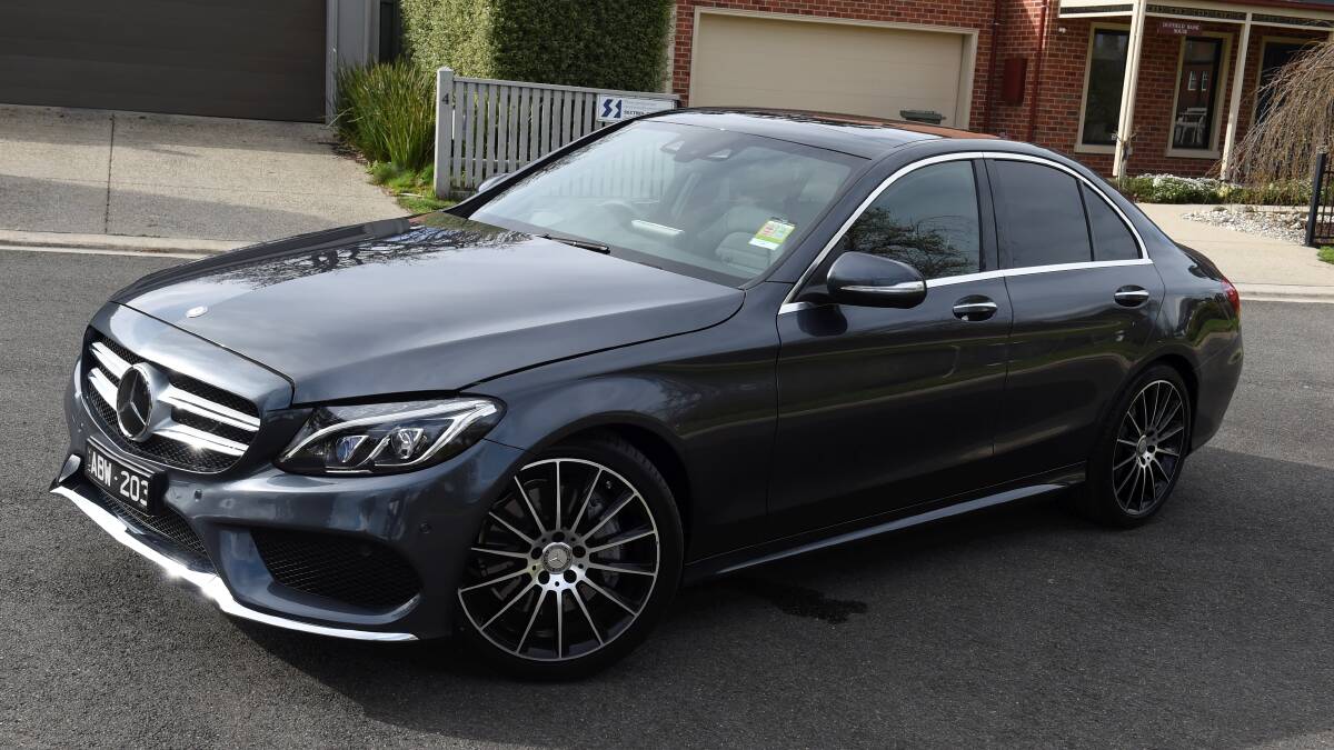 Mercedes-Benz C250. Pictures: LACHLAN BENCE