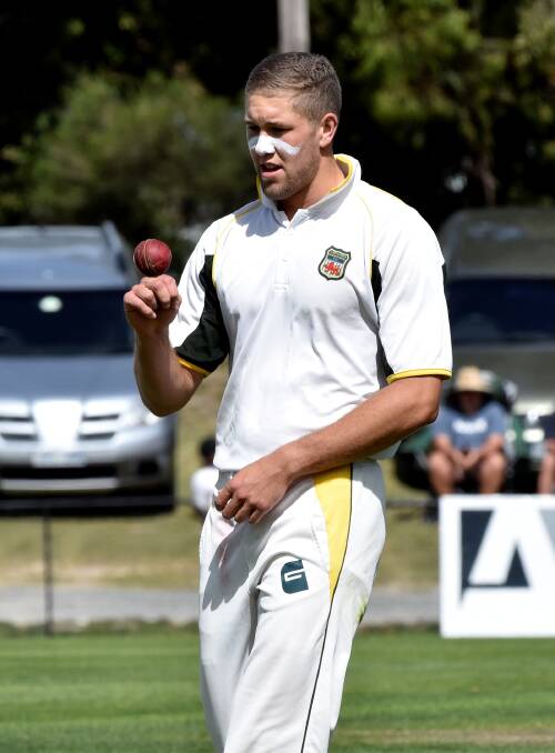 Liam Rigby and the Naps bowling attack have a bit of work to do. Photo: Jeremy Bannister