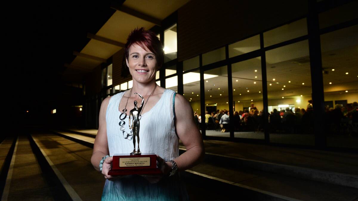Ballarat Sportswoman of the year Kathryn Mitchell