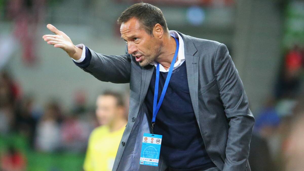 Melbourne City coach John van't Schip will bring his A-League squad to Ballarat for a pre-season hit-out against Ballarat Red Devils next week. GETTY IMAGE