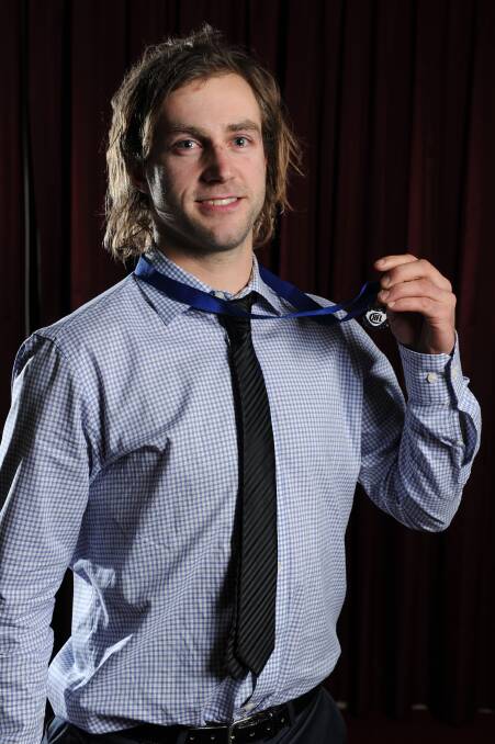 2013 Geoff Taylor medallist Nick Sullivan. Photo: Justin Whitelock