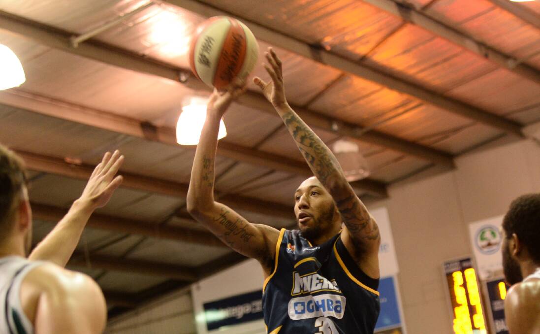 Miners star Ken Horton finished the season with a 27-point, 12-rebound double-double in the SEABL semi-final against Dandenong