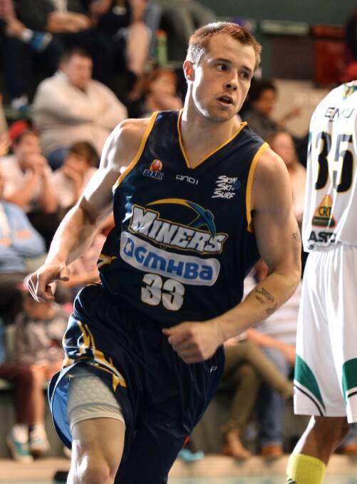 Miner Nathan Sobey is now a fully-fledged Taipan in the NBL. Photo: Adam Trafford