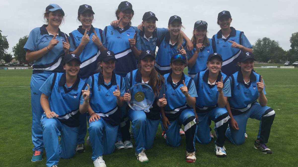 The NSW Metropolitan team after Tuesday's victory over Victoria.