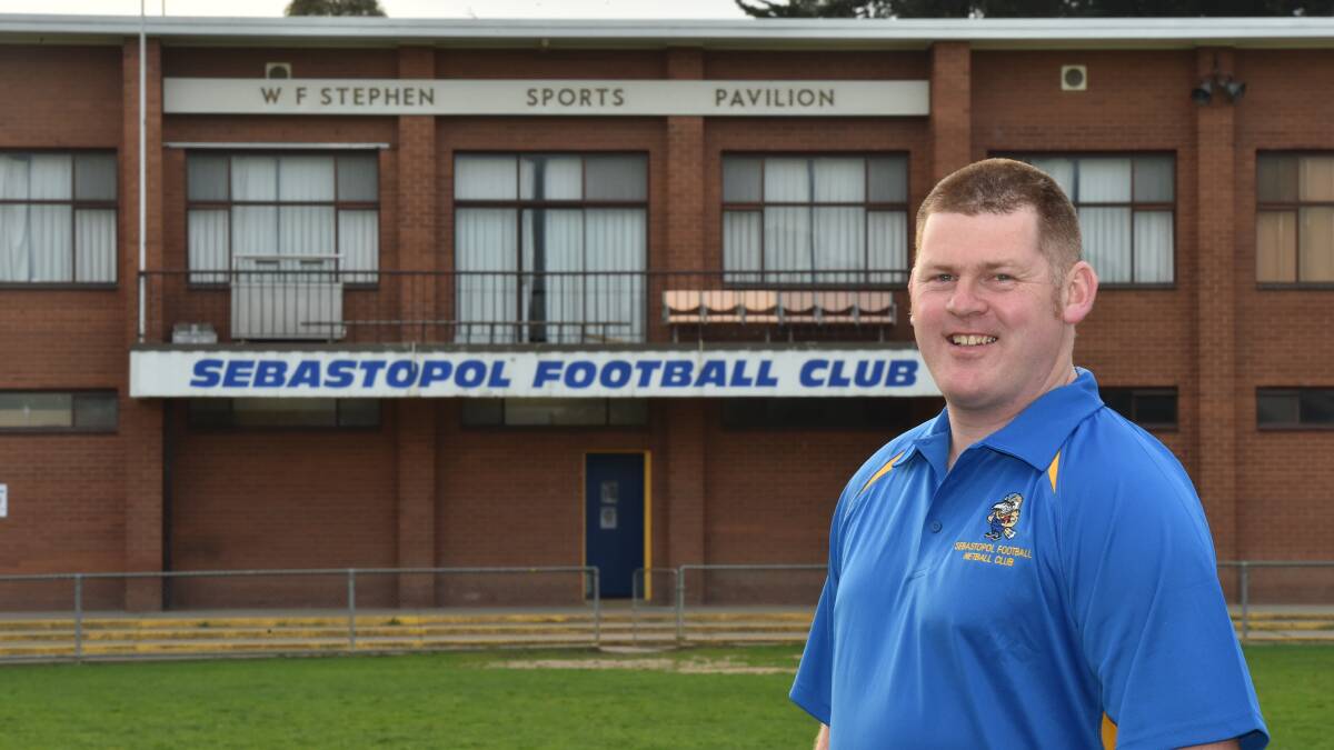 Shane Snibson has signed a two-year deal as senior coach of Sebastopol. Picture - Jeremy Bannister.