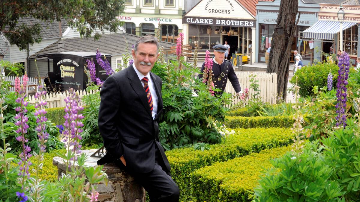 FILE PIC: Sovereign Hill boss Jeremy Johnson says a four-star hotel would help attract repeat visitors to Ballarat, particularly international and interstate tourists.
