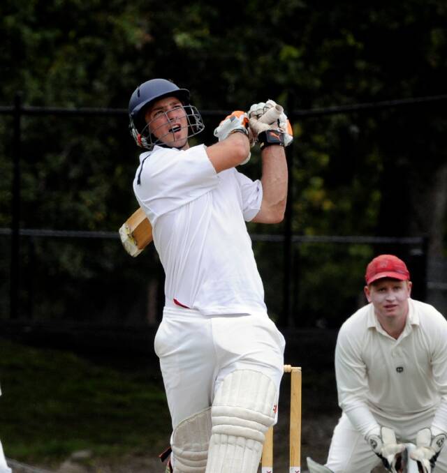 Strong batsman Josh Bamford is set for a big year with Darley. 
