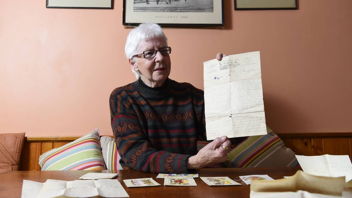 Lyn Williams has kept letters written by her great-uncle Bill Nunn, who fought and died in World War I.