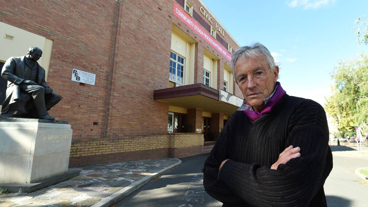 Save Civic Hall vie-president Paul Gordon-Smith is disturbed by the revelation.