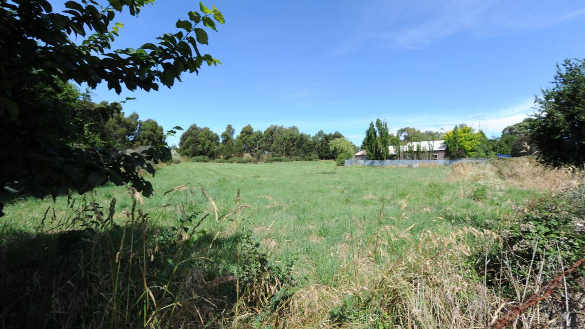 FILE PIC: The site at Rodier Street where developer TGM Group has once again proposed to build a housing lot.