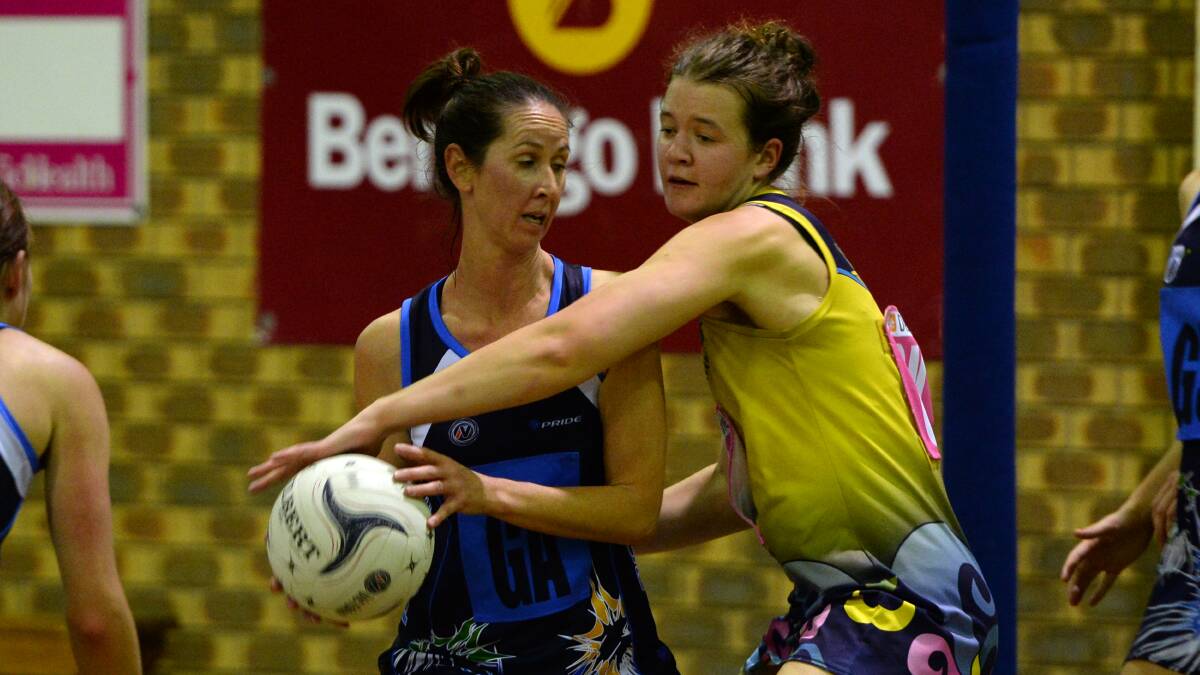 Cindy Daniel in action for Ballarat Pride, is thrilled to hear that Ballarat will continue to have a VNL team.