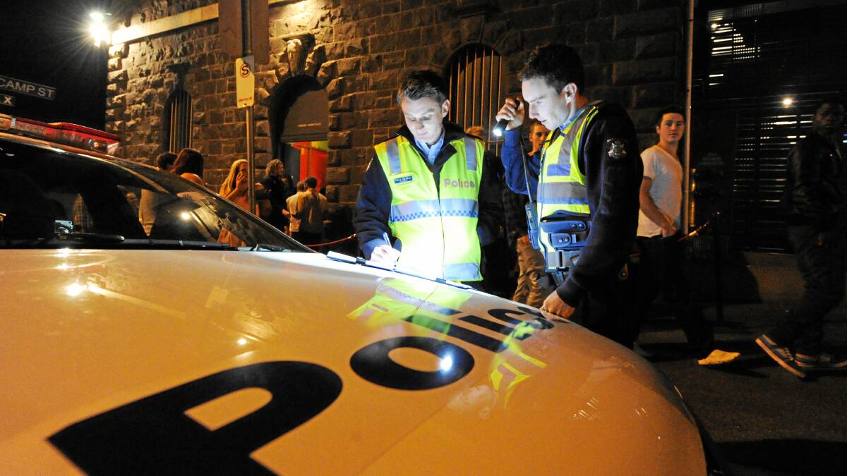 Police are warning people to be on their best behaviour this Friday night. PICTURE: FILE IMAGE