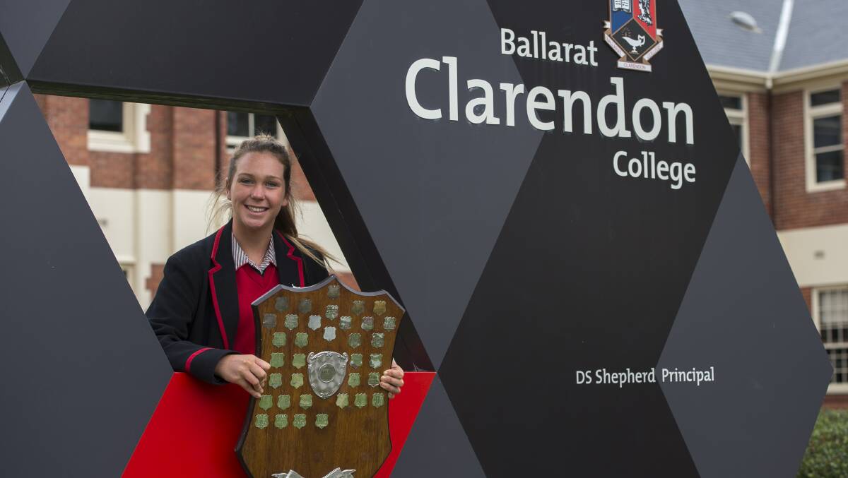 Ballarat Clarendon College student Alice Coltman has followed in her great-great-uncle’s footsteps in winning Sunday’s girls Head of the Lake title.