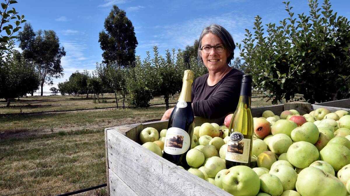 Marilyn Cormie, of 321 Cider, was happy to take home two awards at the Royal Melbourne Fine Food Awards last week.