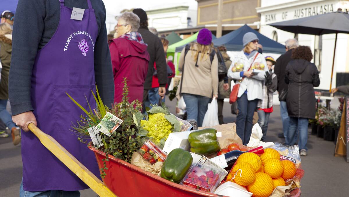 The Talbot Farmers Market will be held at Scandinavian Crescent and Camp Street this weekend.