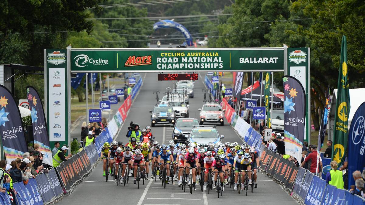 Peta Mullens goes one better at Buninyong to take national road title. 
