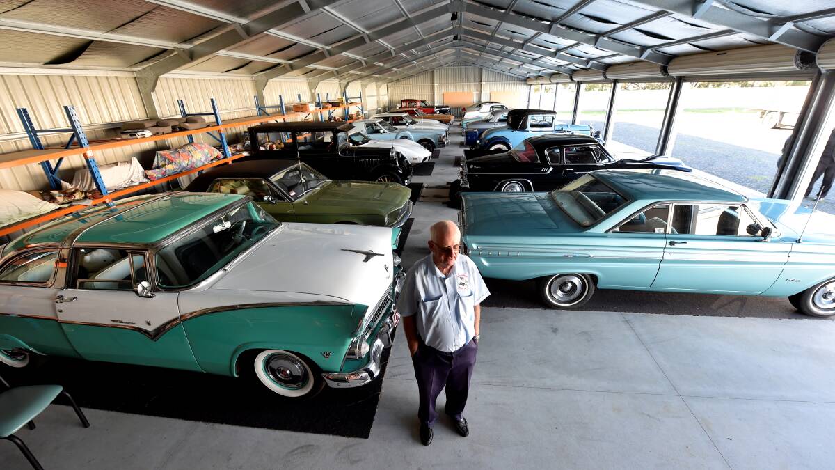 See Roger Rich's fantastic car collection.