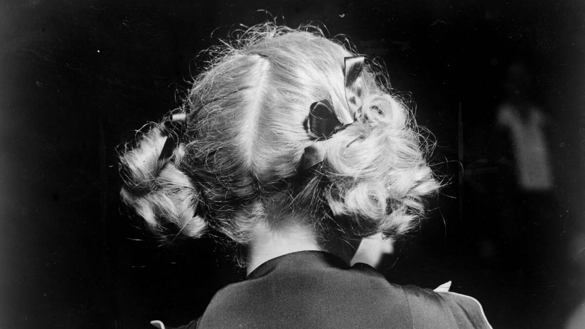 The trademark curls of Shirley Temple. Picture: Getty Images