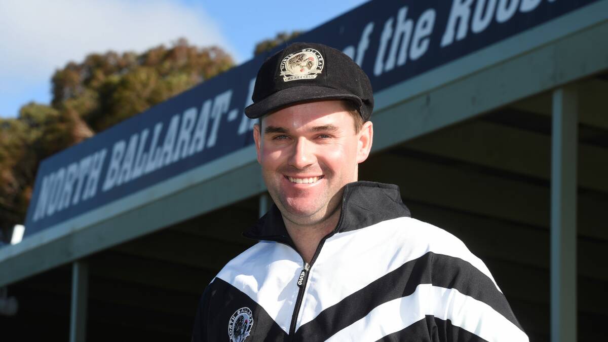 New North Ballarat Cricket Club head senior coach Jason Crosbie.