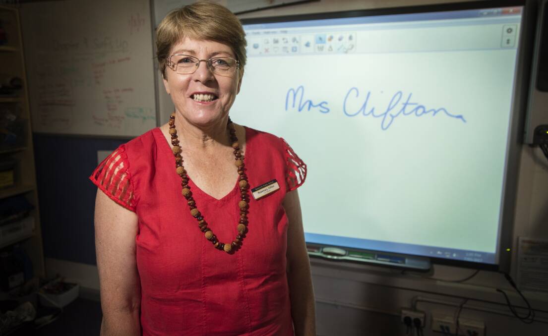LEGACY: Rosemary Clifton of Tamworth Public School will retire at the end of the month after 39-years in the job. Picture: Peter Hardin