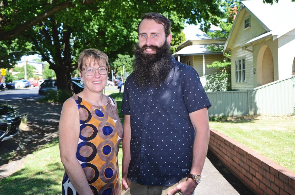 SHARED KNOWLEDGE: Vicki Coltman and Brayden Dorney have learned a lot from each other through the Commerce Ballarat mentoring program. Picture: Victoria Stone-Meadows.  