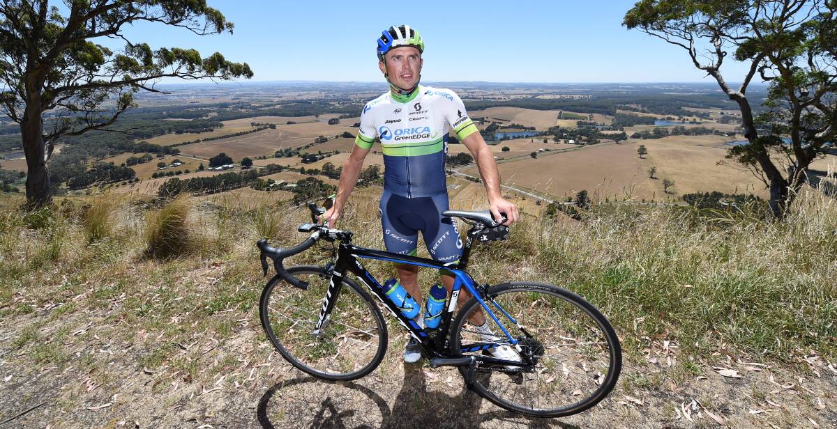 Big name: Simon Gerrans shapes as the big favourite for the 2016 elite men's road race. The sprinter/puncher has all the tricks required to win. Picture: Lachlan Bence