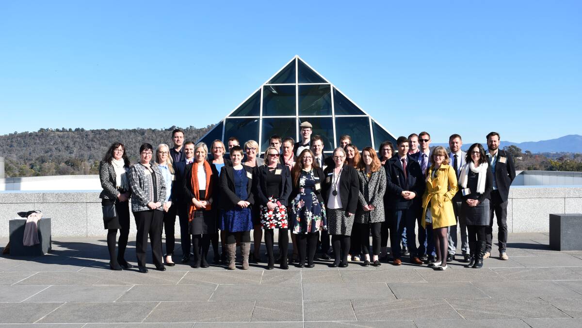 The leadership group in Canberra