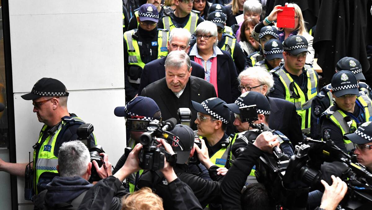 The press scrum that has surrounded the Pell case has led to steps to close the courts to the public