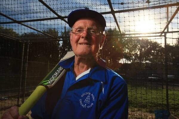 SPECIAL TASK: Golden Point life member Max Smith is organising the cricket club's 100th anniversary celebrations. Picture: Andrew Kelly