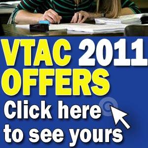 VTAC offers 2011