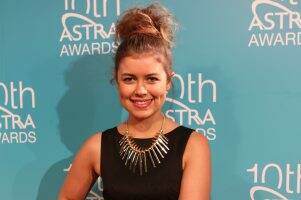 HOPEFUL: Ballatat's Bridget Hustwaite is in the running to become a presenter on Channel V.
