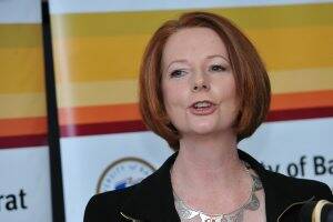 INVITED: Julia Gillard will sit for a bust sculpture.