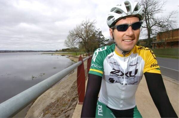 BACK ON THE ROAD: Damien Turner is coming out of cycling retirement for the Australian Masters Road Championships in Ballarat. Picture: Adam Trafford