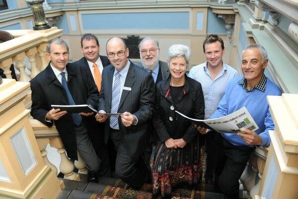 Ballarat City Council launches Ballarat's CBD strategy. Picture: Lachlan Bence