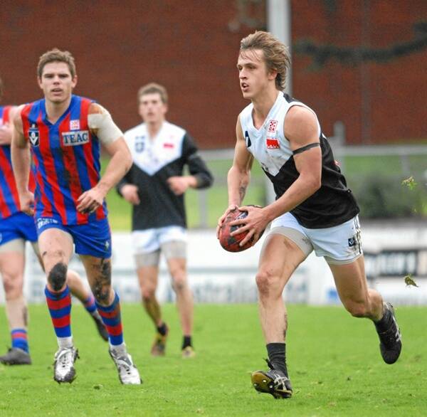 IMPRESSIVE: Oliver Tate is one of a young new breed making his mark in North Ballarat's drive to the finals.