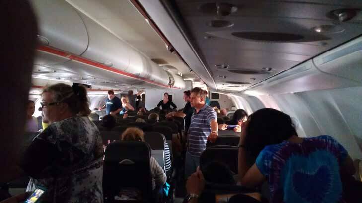 Passengers trapped onboard a Jetstar flight from Honolulu to Melbourne.