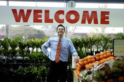 SPECIAL: Maxi Foods'  managing director Brendan Blake  is relieved Maxi Foods' new store has finally opened.