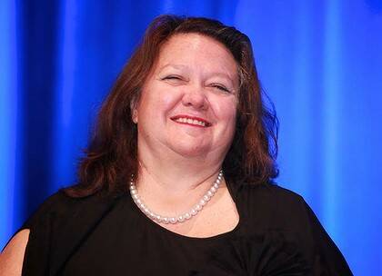 Combined wealth of nearly $20 billion, up from an estimated $10.3 billion last year ... Gina Rinehart.