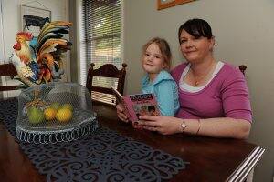 HOME, SWEET, HOME: Belinda Smith and Daisy, 5. Picture: Lachlan Bence.