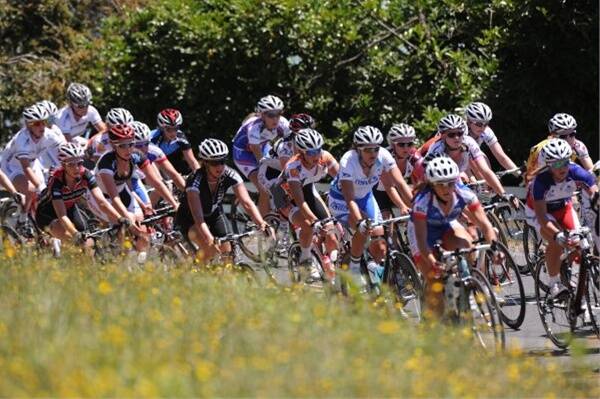 The Australian Open Road Cycling Championships at Buninyong earlier this year. Picture: Lachlan Bence