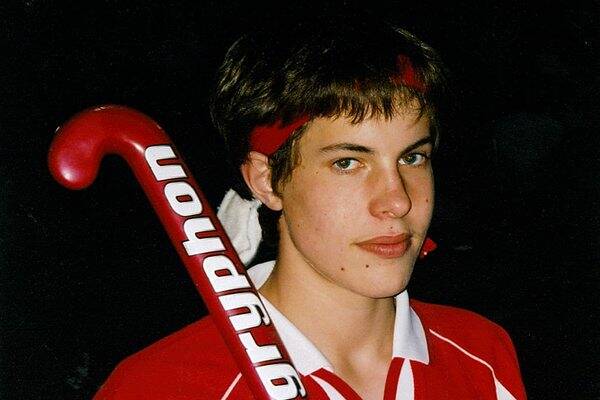 SPORTSMAN: Thomas Walton was passionate about hockey after taking up the sport in 2001.