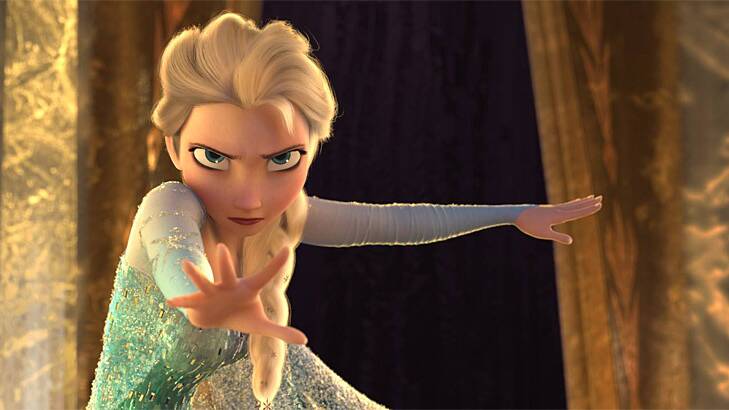In the closet? ... <i>Frozen</i>'s Queen Elsa and her magic powers compared to lesbianism.