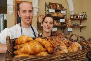 Paul and Marie at Creswick's Le Peche Gourmand Boulangerie and Patisserie