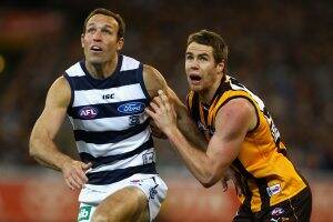 SUITING UP: Former Geelong premiership player Brad Ottens has put his hand up to play interleague.