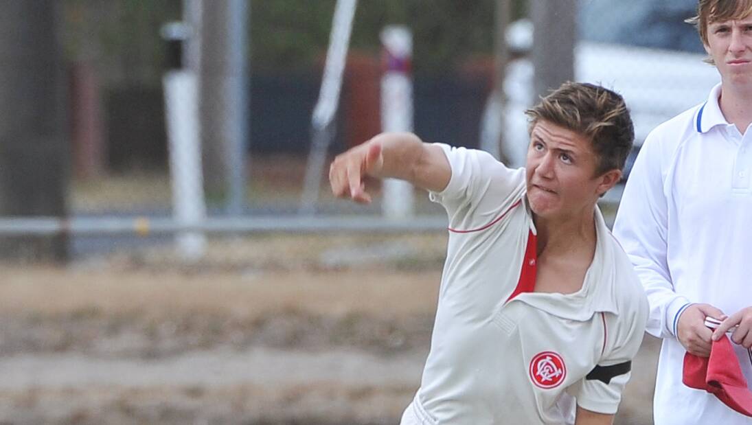 Under-16 gold - Wendouree Red v East Ballarat.  Tom Lelievre. Pic Lachlan Bence.