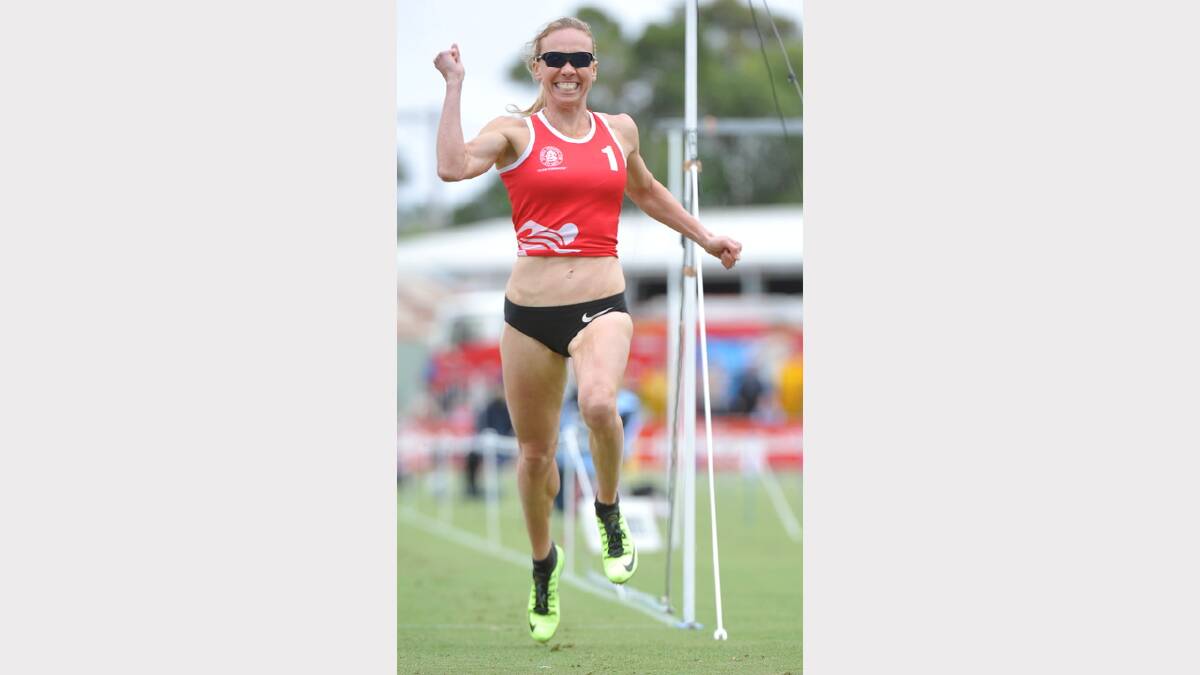 Stawell Gift Heats. Tamsyn Manou. PICTURE: LACHLAN BENCE