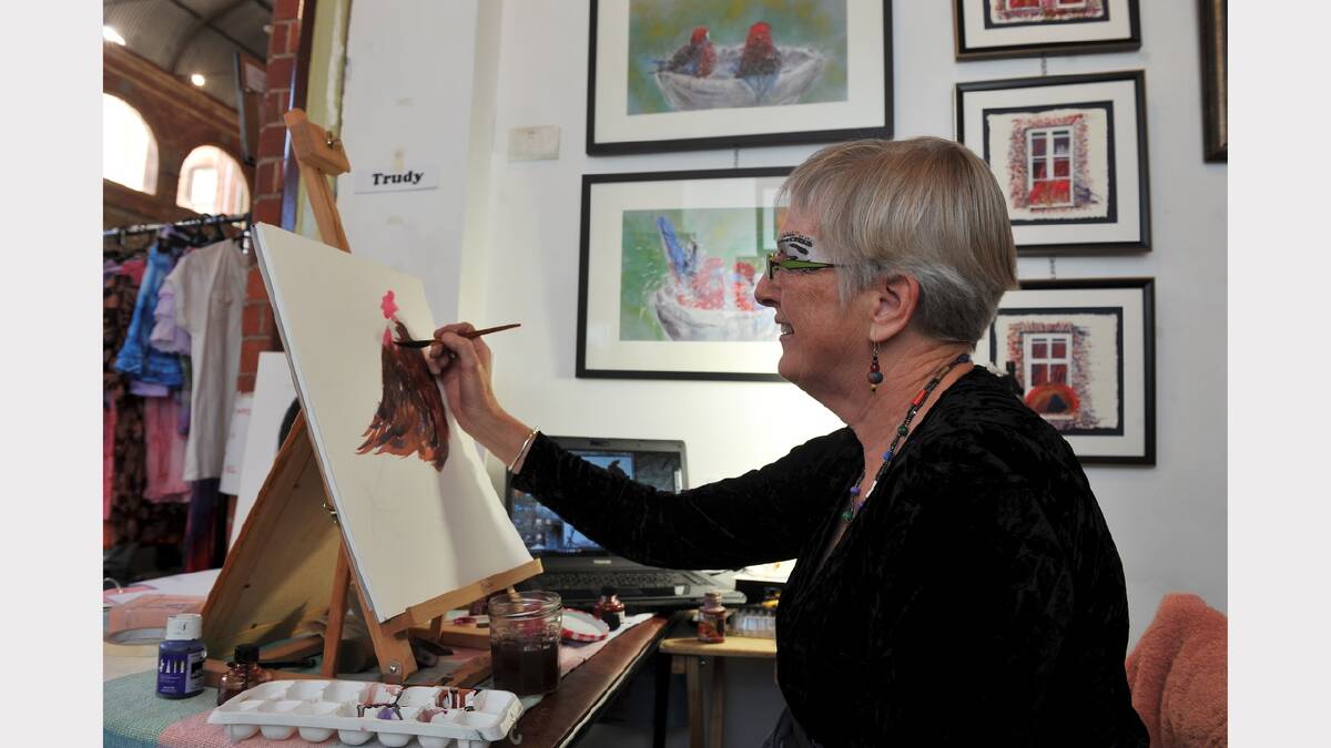 Trudy Nicholson is one of the arts who will have her work exhibited as part of the annual art show.